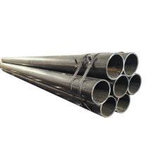 ERW carbon ASTM A53 sch40 black welded steel pipe for building material